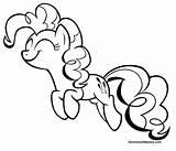 Peachy Pinkie Gamesmylittlepony sketch template