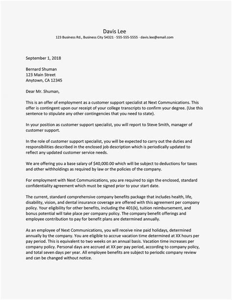 editable insurance contract negotiation letter template  letter