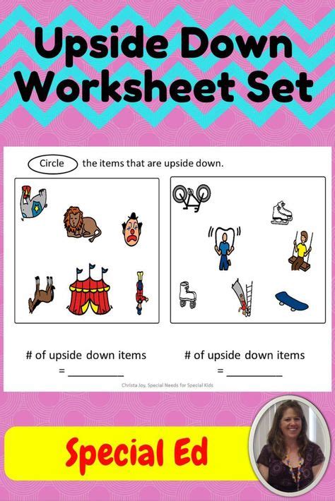 upside  preposition worksheet  special education preposition