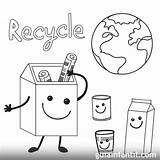 Para Colorear Reciclaje Del Dibujos Imagenes Niños Día Medio Ambiente Sobre El Dibujo La Dia Tablero Seleccionar Por sketch template