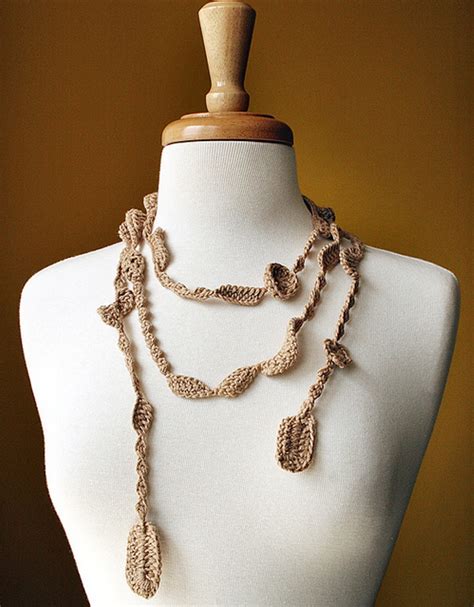 Threaded Elegance 10 Handmade Crochet Necklaces For Unique Style