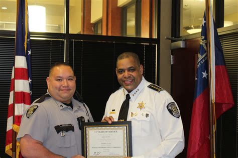 Honored For Service Richmond County Sheriff S Office