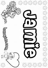 Jamie Color Coloring Pages Hellokids Print sketch template