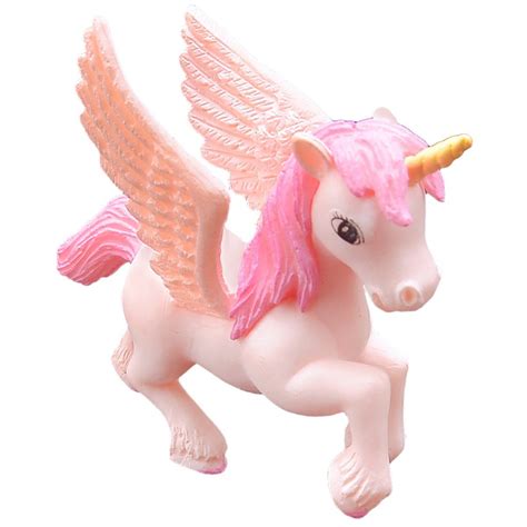 miniature unicorn xx cm pack   pcs pink