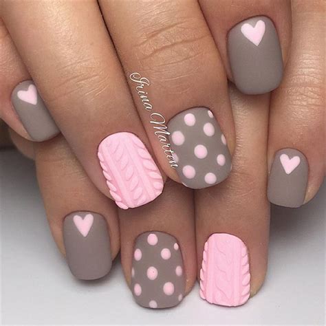 short valentines day nail designs   copy  women fashion lifestyle blog