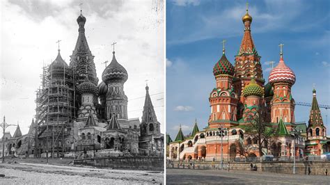 La Catedral De San Basilio Hace 100 Años Y Hoy Fotos Russia Beyond Es