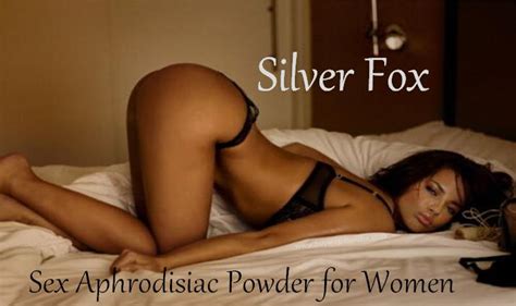 silver fox women sex aphrodisiac powder 12 pieces box sex products medical supplies health and