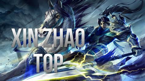 league  legends xin zhao top full gameplay commentary youtube