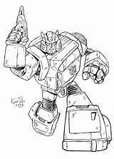 Transformers G1 Cliffjumper Coloring Pages Jazz Deviantart Sketch Template sketch template
