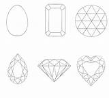 Coloring Stones Pages Precious sketch template