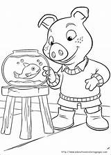 Coloring Jakers Pages Flushed Away Winks Piggley Printable Getcolorings Fun Kids sketch template