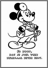 Coloring Mickey Ziek Kleurplaten Pages Mouse Zijn Disney Ik Je Hoop Dat Color Stamps Digi Doc sketch template