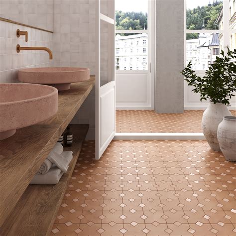 kasbah terracotta base  elegance tiles