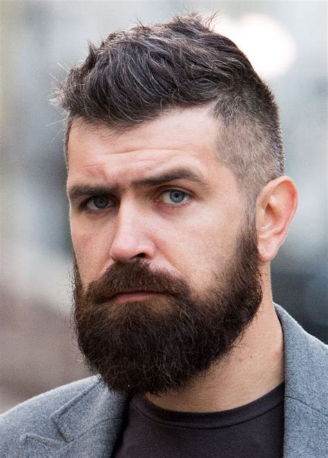 Top 30 Hairstyles For Men With Beards Short Hair With Beard Mens