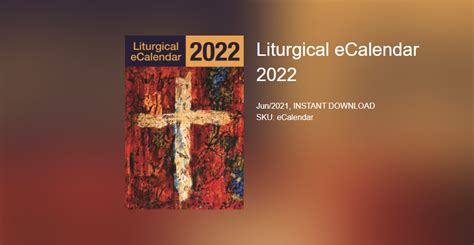liturgical calendar  church pension group