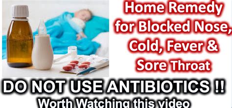 blocked nose remedy home remedy  blocked nose cold fever triaanyas