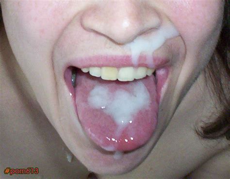 Long Tongue Cum Porn Nice Photo