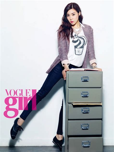 Gambar Foto Tiffany Girls Generation Di Majalah Vogue Girl Edisi