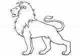 Lion Coloring Male Pages Getcolorings sketch template