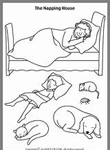 Napping Kizclub sketch template