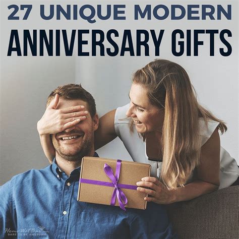 unique modern anniversary gifts
