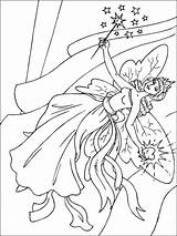 Christmas Fairy Coloring Pages Printable Color sketch template