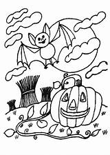 Kleurplaat Zucca Pompoen Notte Calabaza Citrouille Stampare sketch template