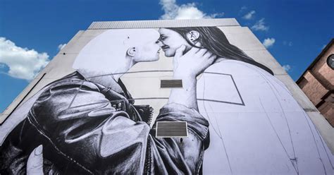 artist creates stunning 5 story mural to support same sex