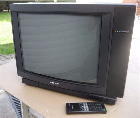 vintage sony television crt television crt tv analogue television retro sony tv  dumfries