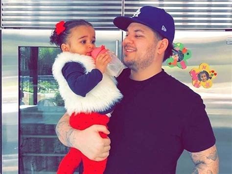rob kardashian shares photos from his tropical getaway with daughter