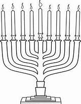 Hanukkah Hanukkiah Chanukka Farbton Lampe Judentum Sketchite Elemente Menora Candle sketch template