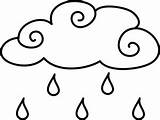 Clipart Weather Raindrop Rain Clip Raindrops Coloring Cloud Drops Clouds Pages Drawing Printable Falling Cartoon Clipartbest Raincloud Cliparts Rainy Continuous sketch template