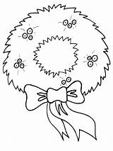 Wreath Coloring Pages Printable Recommended Color Kids sketch template