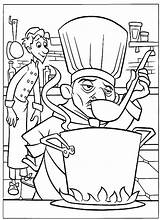 Ratatouille sketch template