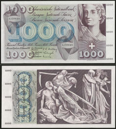 banknote world educational switzerland switzerland  francs banknote  p