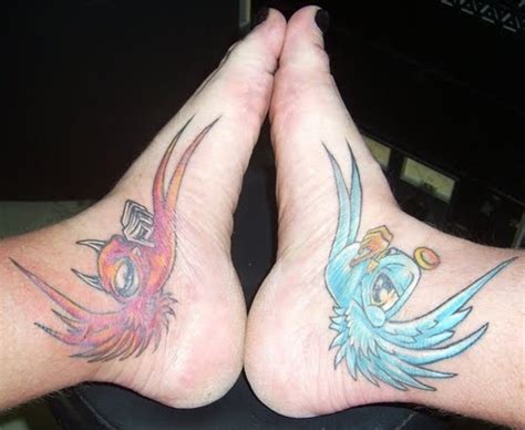 tattooes tattoo tattoos tattooing new angel n devil birds tattoos for womens