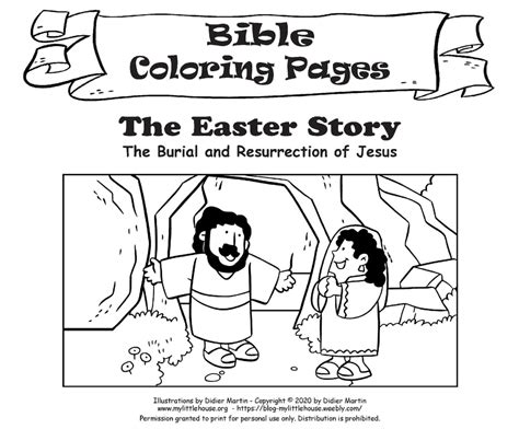 easter bible coloring pages   house
