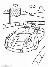 Coloring Car Sports Pages Printable Large sketch template