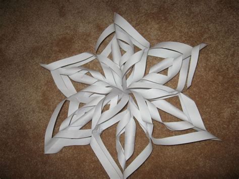 Super Cool Easy 6 Pointed Snowflake 3d Snowflakes Cool Things To