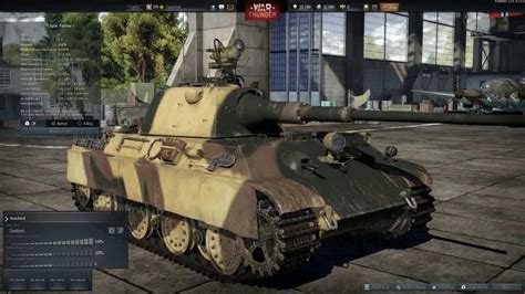 war thunder finished research on the panther ii german