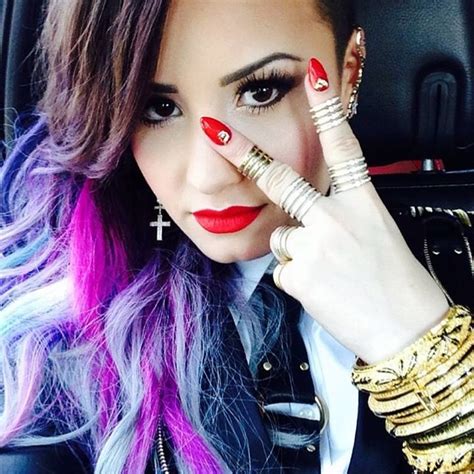 Demi Lovato On Makeup Inspiration And Her Signature Beauty