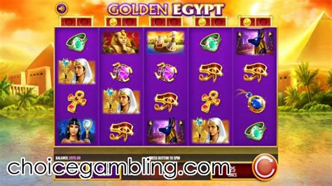 golden egypt online slot by igt