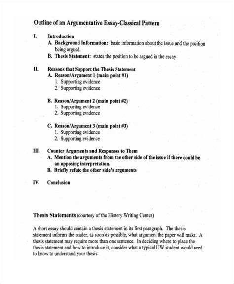 position paper format outline   write  reflection paper guide