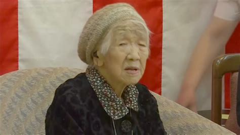 japanese woman kane tanaka honored as oldest living person abc7 chicago