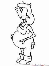 Coloring Pages Pregnant Sheet Title sketch template
