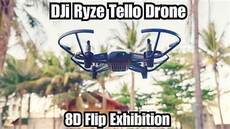 dji ryze tello drone  flip exhibition youtube