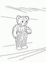 Coloring Corduroy Pages Waiting Popular Bear Coloringhome sketch template
