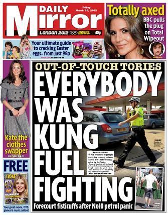 wonderful song title punning tabloid newspapers light  life
