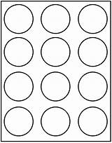 Circle Template Inch Templates Printable Blank Square sketch template