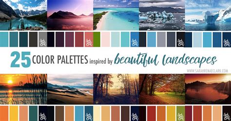 color palette  landscape painting howtoapplyeyeshadowstepbystep